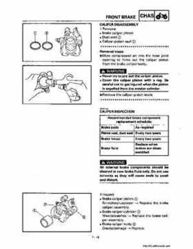 1998-2001 Yamaha YFM600FHM Grizzly Factory Service Manual, Page 276