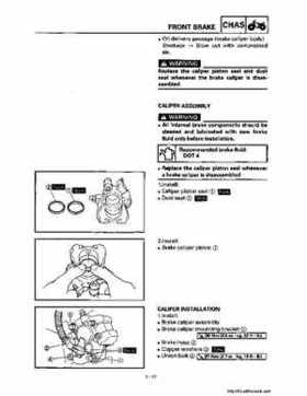 1998-2001 Yamaha YFM600FHM Grizzly Factory Service Manual, Page 277
