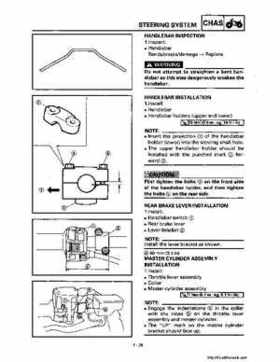 1998-2001 Yamaha YFM600FHM Grizzly Factory Service Manual, Page 286