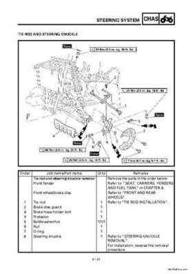 2000 Yamaha YFM400FWA(M) Factory Service workshop Manual, Page 301