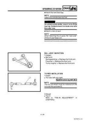 2000 Yamaha YFM400FWA(M) Factory Service workshop Manual, Page 303