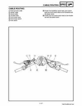 2001 Yamaha YFM660 Raptor Factory Service Manual, Page 49
