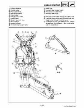 2001 Yamaha YFM660 Raptor Factory Service Manual, Page 50