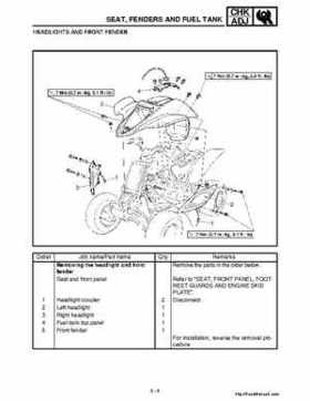 2001 Yamaha YFM660 Raptor Factory Service Manual, Page 60