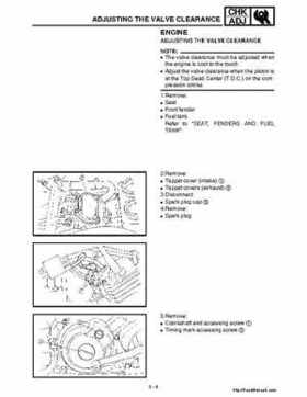 2001 Yamaha YFM660 Raptor Factory Service Manual, Page 64