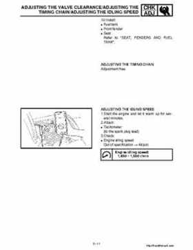 2001 Yamaha YFM660 Raptor Factory Service Manual, Page 67