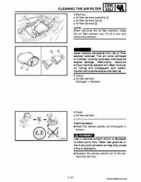 2001 Yamaha YFM660 Raptor Factory Service Manual, Page 81