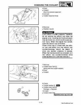 2001 Yamaha YFM660 Raptor Factory Service Manual, Page 84