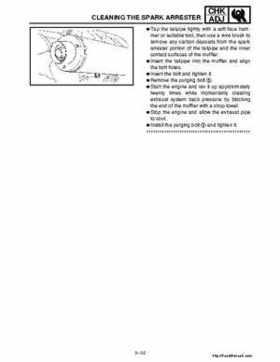 2001 Yamaha YFM660 Raptor Factory Service Manual, Page 88