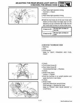 2001 Yamaha YFM660 Raptor Factory Service Manual, Page 93