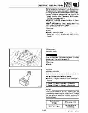 2001 Yamaha YFM660 Raptor Factory Service Manual, Page 108
