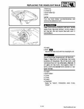 2001 Yamaha YFM660 Raptor Factory Service Manual, Page 115