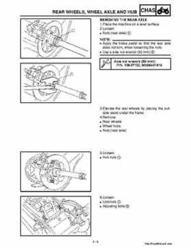 2001 Yamaha YFM660 Raptor Factory Service Manual, Page 124