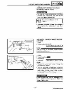 2001 Yamaha YFM660 Raptor Factory Service Manual, Page 140