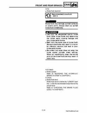 2001 Yamaha YFM660 Raptor Factory Service Manual, Page 141