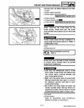 2001 Yamaha YFM660 Raptor Factory Service Manual, Page 152