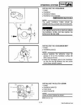 2001 Yamaha YFM660 Raptor Factory Service Manual, Page 158