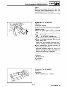 2001 Yamaha YFM660 Raptor Factory Service Manual, Page 177