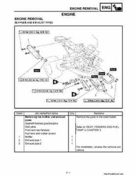2001 Yamaha YFM660 Raptor Factory Service Manual, Page 181