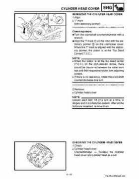 2001 Yamaha YFM660 Raptor Factory Service Manual, Page 190