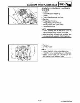 2001 Yamaha YFM660 Raptor Factory Service Manual, Page 198