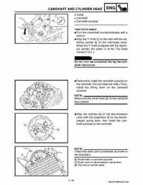 2001 Yamaha YFM660 Raptor Factory Service Manual, Page 202