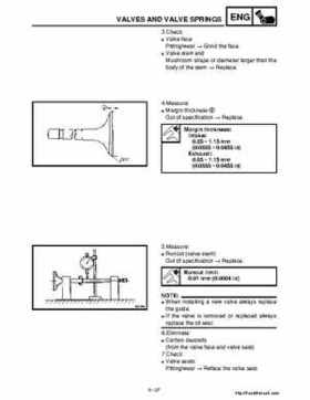 2001 Yamaha YFM660 Raptor Factory Service Manual, Page 207