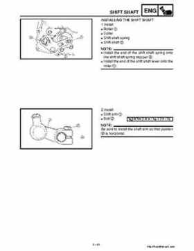2001 Yamaha YFM660 Raptor Factory Service Manual, Page 241
