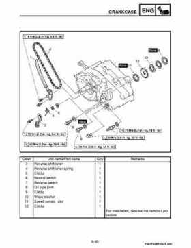 2001 Yamaha YFM660 Raptor Factory Service Manual, Page 243