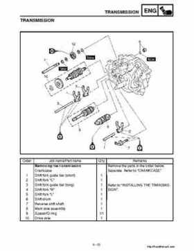 2001 Yamaha YFM660 Raptor Factory Service Manual, Page 252