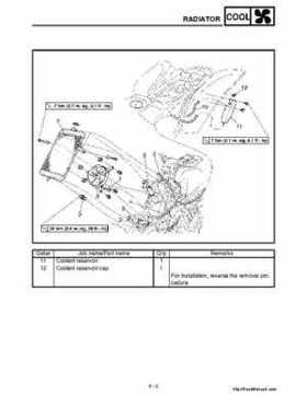 2001 Yamaha YFM660 Raptor Factory Service Manual, Page 261