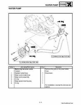 2001 Yamaha YFM660 Raptor Factory Service Manual, Page 267