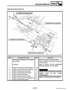 2002-2006 Yamaha YFR450FAR Service Manual LIT-11616-16-01, Page 135