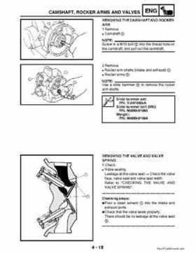 2002-2006 Yamaha YFR450FAR Service Manual LIT-11616-16-01, Page 148