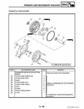 2002-2006 Yamaha YFR450FAR Service Manual LIT-11616-16-01, Page 174