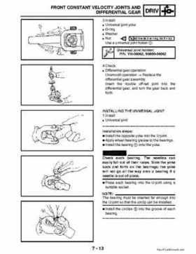 2002-2006 Yamaha YFR450FAR Service Manual LIT-11616-16-01, Page 249