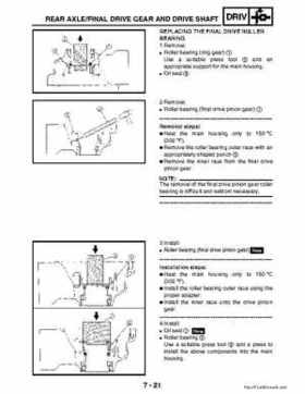 2002-2006 Yamaha YFR450FAR Service Manual LIT-11616-16-01, Page 257