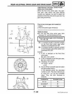2002-2006 Yamaha YFR450FAR Service Manual LIT-11616-16-01, Page 258