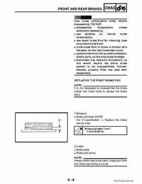 2002-2006 Yamaha YFR450FAR Service Manual LIT-11616-16-01, Page 275