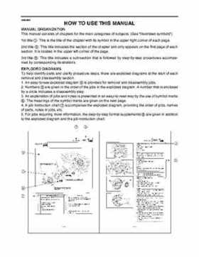 2002 Yamaha YFM660 Grizzly factory service and repair manual, Page 4