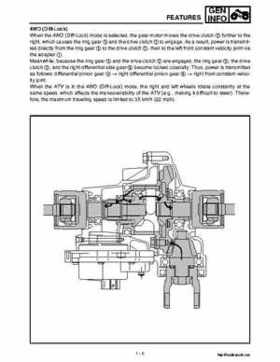 2002 Yamaha YFM660 Grizzly factory service and repair manual, Page 24