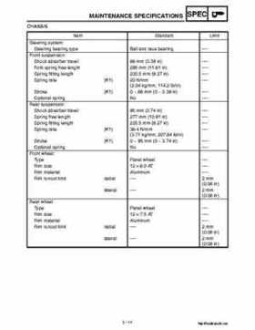 2002 Yamaha YFM660 Grizzly factory service and repair manual, Page 50