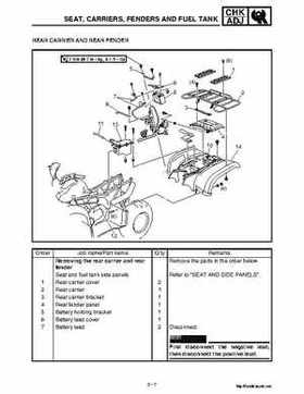 2002 Yamaha YFM660 Grizzly factory service and repair manual, Page 84