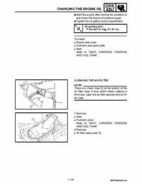 2002 Yamaha YFM660 Grizzly factory service and repair manual, Page 106