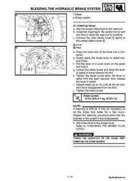 2002 Yamaha YFM660 Grizzly factory service and repair manual, Page 122