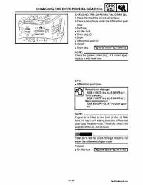 2002 Yamaha YFM660 Grizzly factory service and repair manual, Page 127