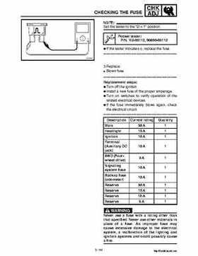 2002 Yamaha YFM660 Grizzly factory service and repair manual, Page 141
