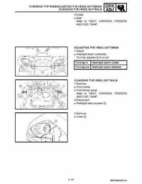 2002 Yamaha YFM660 Grizzly factory service and repair manual, Page 142