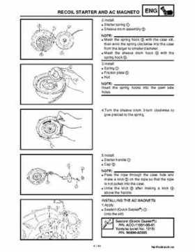 2002 Yamaha YFM660 Grizzly factory service and repair manual, Page 187