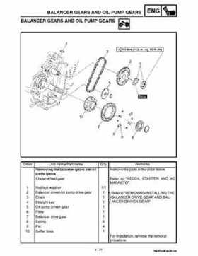 2002 Yamaha YFM660 Grizzly factory service and repair manual, Page 190